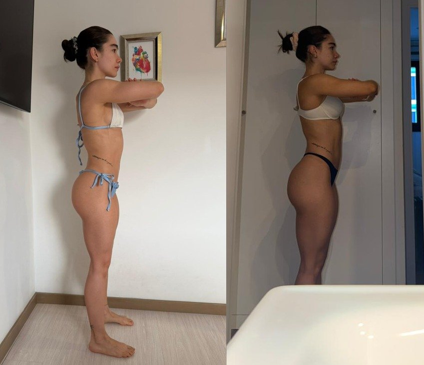 Transformación real de una clienta de HyperClub — antes y después